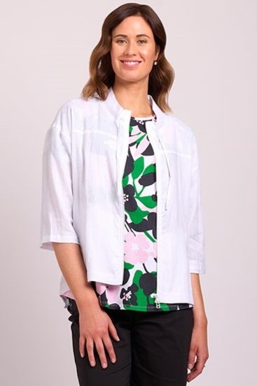 Jacket - Relaxed, Zip Front
