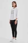 Metallic WKND Print Crew