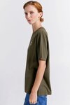 Embroidered Runaway Girl Classic Organic Cotton T-Shirt