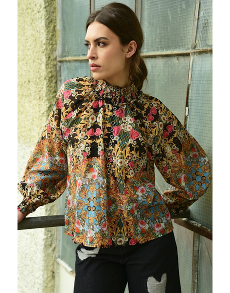 Button Wouldn't Melt Blouse