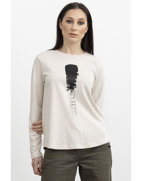 Line Brush Stroke Tee