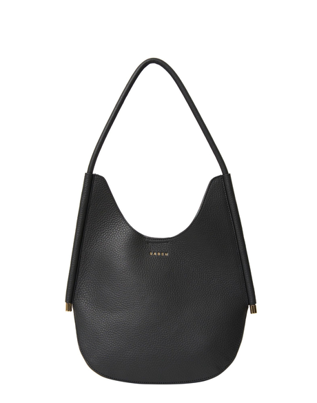 Asher Shoulder Bag (Black + Bronze)