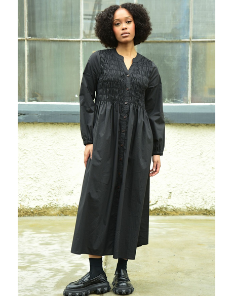 Shirred Space Dress 