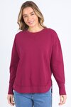 Delilah Crew (Beetroot Red)