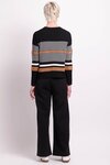Mix Stripe Cardigan