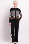 Mix Stripe Cardigan