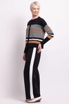 Mix Stripe Cardigan