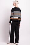 Mix Stripe Cardigan