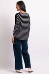  Batwing, Up Down Hem Top