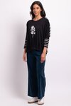  Batwing, Up Down Hem Top
