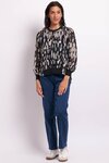 Contrast Rib Top 
