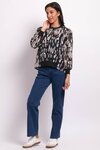 Contrast Rib Top 