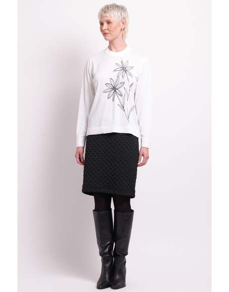 Sketch Embroidery Jumper