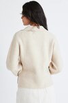 Truth Oat Collar Chunky Knit Jumper
