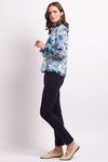 Shirred Long Sleeve Blouse
