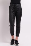 Panel Lines Coated Trousers 