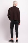 Panel Lines Coated Trousers 