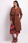 Tie Detail Coat