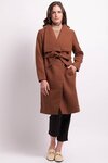 Tie Detail Coat