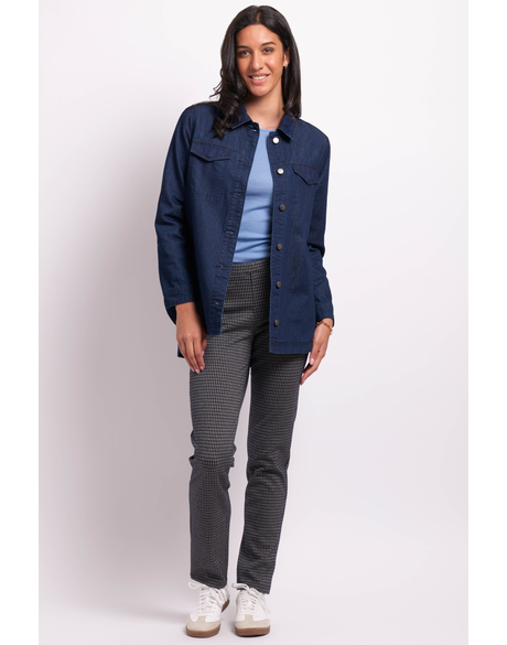 Pull On, Slim Full Length Pant