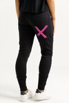 Apartment Pants (Black w Orchid X)