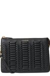 Tilly Big Sis Crossbody Bag (Black Chevron)