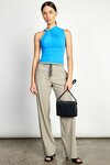 Tilly Big Sis Crossbody Bag (Black Chevron)