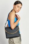 Matilda Crossbody Bag (Black+ Chunky Chain)