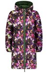 Arnie Reversible Coat (Cypress/Purple Fleur)