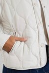 Apex Putty Collarless Puffer Jacket