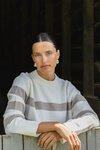 True Natural Stripe Crew Knit Jumper