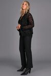 Lace Bomber Jacket