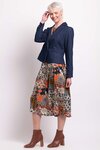 Puff Sleeve Denim Jacket