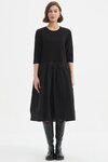 Drop Waist Combi Dress