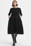 Drop Waist Combi Dress