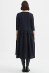 Drop Waist Combi Dress