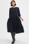 Drop Waist Combi Dress