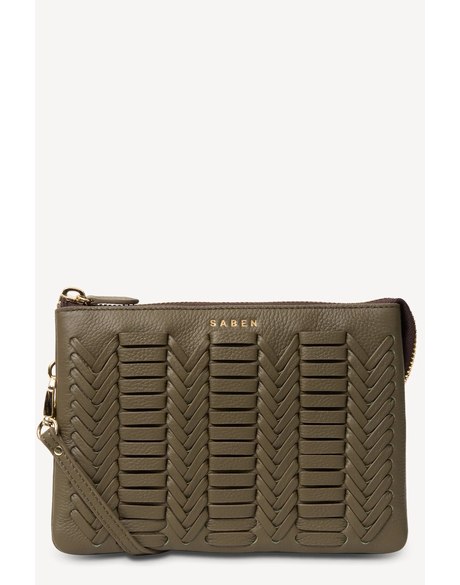 Tillys Big Sis Crossbody Bag (Rosemary Chevron)
