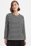 Stripe Long Sleeve Weekend TShirt