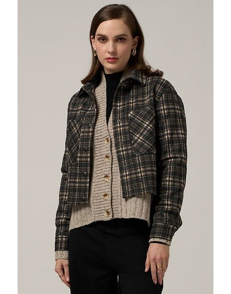 Plaidwork Jacket